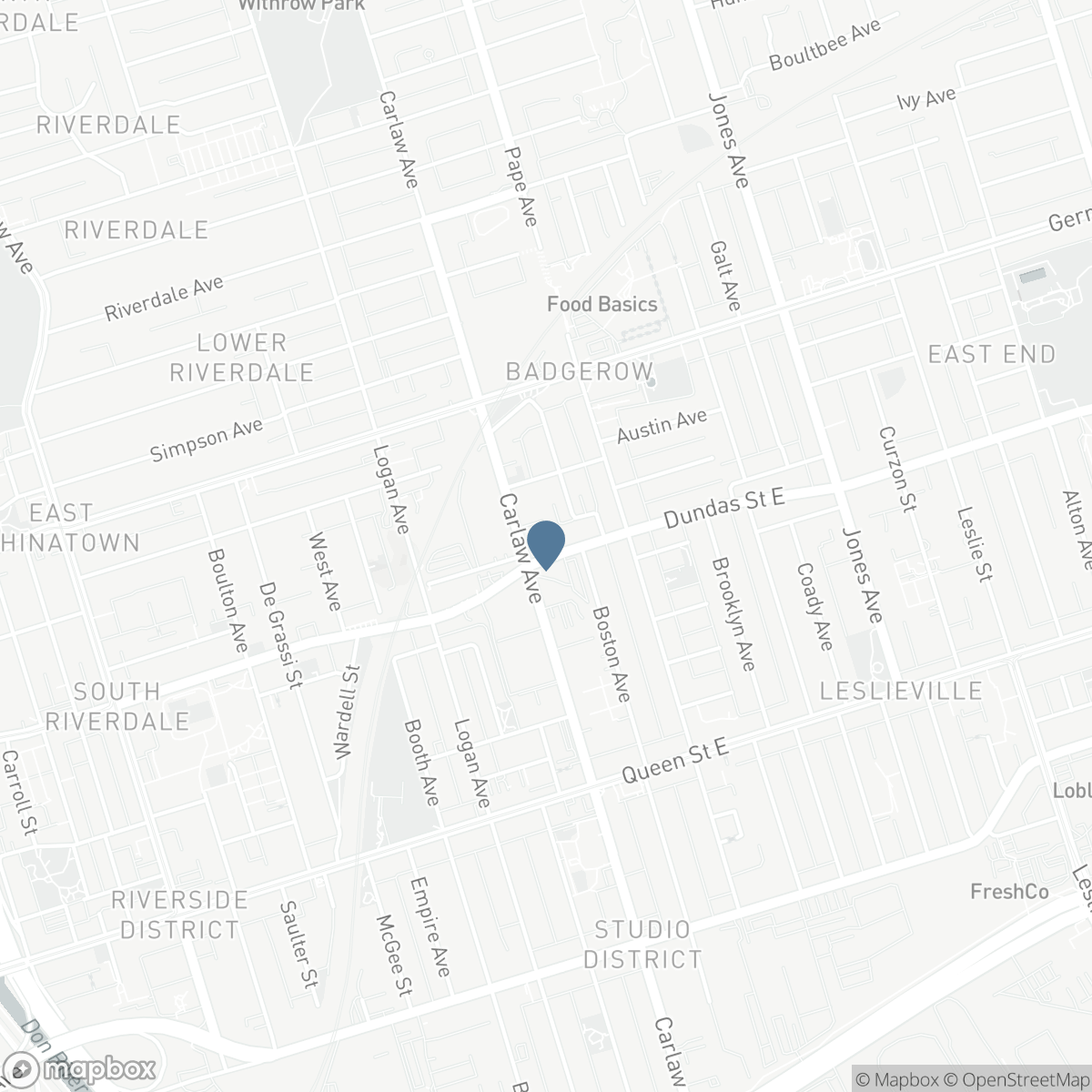 505 - 1190 DUNDAS STREET E, Toronto, Ontario M4M 0C5